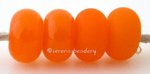 Translucent Orange Color Notes: nice semi translucent orange 5x10 mm Available shapes and sizes:Round Bead Shapes: Available to order 8 to 15 mm with hole sizes ranging from 1.5 to 5 mm. See drop down menu for the exact options. Shown here in 8, 9 and 10 mm with both a 2.5 mm and 1.5 mm hole. 4 and 5 mm holes will fit European Charm style jewelry.Also available in a wavy disk or bead cap:. Pressed bead shapes:Lentil - 12x13 mm in size with a 1.5mm hole.: Pillow 13 mm square with a 1.5 mm hole.: Tab: Default