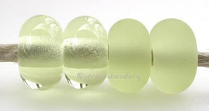 Green Apple Color Notes: very pale, looks great etched 5x10 mm Available shapes and sizes:Round Bead Shapes: Available to order 8 to 15 mm with hole sizes ranging from 1.5 to 5 mm. See drop down menu for the exact options. Shown here in 8, 9 and 10 mm with both a 2.5 mm and 1.5 mm hole. 4 and 5 mm holes will fit European Charm style jewelry.Also available in a wavy disk or bead cap:. Pressed bead shapes:Lentil - 12x13 mm in size with a 1.5mm hole.: Pillow 13 mm square with a 1.5 mm hole.: Tab: Default Title