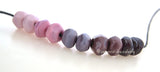PINK to PURPLE Tiny Nugget Beads