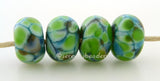 Swampland Deep turquoise blue with lots of bright green and a bit of deep olive green.Bead Size: 6x11-12 or 7x13-14 mmHole Size: 2.5 mmprice is for one bead with a discount for 4 or more 11-12 mm,Glossy,13-14 mm,Glossy,11-12 mm,Matte,13-14 mm,Matte