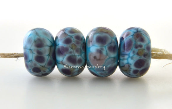 Passionate Breezes Turquoise lampwork glass beads with mauve, amethyst, peach, dark red, and gray.Bead Size: 6x11-12 or 7x13-14 mmHole Size: 2.5 mmprice is for one bead with a discount for 4 or more 11-12 mm,Glossy,13-14 mm,Glossy,11-12 mm,Matte,13-14 mm,Matte