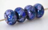 Nobility Light violet lampwork glass beads with dark blue, purple, teal green and lilac.Bead Size: 6x11-12 or 7x13-14 mmHole Size: 2.5 mmprice is for one bead with a discount for 4 or more 11-12 mm,Glossy,13-14 mm,Glossy,11-12 mm,Matte,13-14 mm,Matte