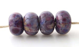 Bleeding Hearts Violet lampwork glass beads with pink, purple, cream and rose.Bead Size: 6x11-12 or 7x13-14 mmHole Size: 2.5 mmprice is for one bead with a discount for 4 or more 11-12 mm,Glossy,13-14 mm,Glossy,11-12 mm,Matte,13-14 mm,Matte