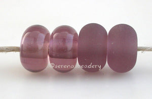 Rose Tea Color Notes: A transparent color that shifts between a brown and purple tint depending on your lighting. Available shapes and sizes:Round Bead Shapes: Available to order 8 to 15 mm with hole sizes ranging from 1.5 to 5 mm. See drop down menu for the exact options. Shown here in 8, 9 and 10 mm with both a 2.5 mm and 1.5 mm hole. 4 and 5 mm holes will fit European Charm style jewelry.Also available in a wavy disk or bead cap:. Pressed bead shapes:Lentil - 12x13 mm in size with a 1.5mm hole.: Pillow 1