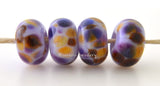 Poised Soft lavender pink lampwork glass beads with deep purple, amethyst, golden yellow and brown.Bead Size: 6x11-12 or 7x13-14 mmHole Size: 2.5 mmprice is for one bead with a discount for 4 or more 11-12 mm,Glossy,13-14 mm,Glossy,11-12 mm,Matte,13-14 mm,Matte