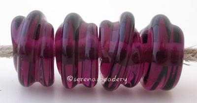 Amethyst Raised Spirals transparent amethyst beads with a raised spiral6x12 mmprice is per bead Glossy,Matte