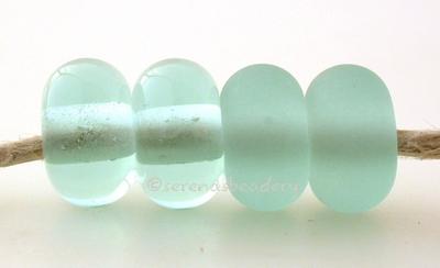 Aqua Reichenbach Color Notes: a pale green aqua    Available shapes and sizes: Round Bead Shapes: Available to order 8 to 15 mm with hole sizes ranging from 1.5 to 5 mm. See drop down menu for the exact options. Shown here in 8, 9 and 10 mm with both a 2.5 mm and 1.5 mm hole. 4 and 5 mm holes will fit European Charm style jewelry. Also available in a wavy disk or bead cap: .   Pressed bead shapes: Lentil - 12x13 mm in size with a 1.5mm hole.:   Pillow 13 mm square with a 1.5 mm hole.:   Tab:       D