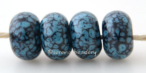 Black Turquoise Black lampwork glass beads with turquoise blue and teal frit.Bead Size: 6x11-12 or 7x13-14 mmHole Size: 2.5 mmprice is for one bead with a discount for 4 or more 11-12 mm,Glossy,13-14 mm,Glossy,11-12 mm,Matte,13-14 mm,Matte