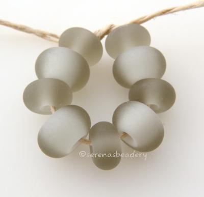 Grace A set of soft grey white heart matte beads with matching spacers.5x10 and 6x12 mm2.5 mm holeprice is per set Default Title