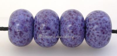 Periwinkle Pansy a periwinkle base smothered in a purple pansy colored fritprice is for one bead with a discount for 4 or more6x11-12 or 7x13-14 mm with 2.5mm hole 11-12 mm,Glossy,13-14 mm,Glossy,11-12 mm,Matte,13-14 mm,Matte