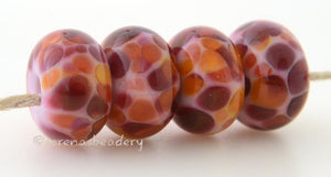 Rose Bouquet Rose colored with hints of orange lampwork beads price is for one bead with a discount for 4 or more6x12mm 11-12 mm,Glossy,13-14 mm,Glossy,11-12 mm,Matte,13-14 mm,Matte