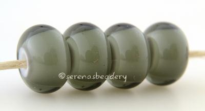 Twilight White Heart twilight grey with a white heart6x12 mmprice is per bead Glossy,Matte