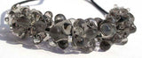 Transparent Textures A set of nine transparent gray beads with lots of texture! There are 3 of my woven style and 3 more matching pairs with a combination of big and mini dots.Also available in clear, amber, grass green, teal, emerald, aqua, amethyst, blue, cobalt, ink blue, and dark lavender. Glossy,Grass Green,Glossy,Teal Emerald Aqua Amethyst Blue Cobalt,Glossy,Ink Blue,Glossy,Dark Lavender,Glossy,Clear,Glossy,Amber,Matte,Grass Green,Matte,Teal Emerald Aqua Amethyst Blue Cobalt,Matte,Ink Blue,Matte,Dark 