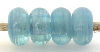 Sea Breeze Color Notes: an oddlot color that is no longer in production - once its gone, there will be no more 5x10 mm Available shapes and sizes:Round Bead Shapes: Available to order 8 to 15 mm with hole sizes ranging from 1.5 to 5 mm. See drop down menu for the exact options. Shown here in 8, 9 and 10 mm with both a 2.5 mm and 1.5 mm hole. 4 and 5 mm holes will fit European Charm style jewelry.Also available in a wavy disk or bead cap:. Pressed bead shapes:Lentil - 12x13 mm in size with a 1.5mm hole.: Pil