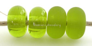 Olive Green Color Notes: a palish olive color 5x10 mm Available shapes and sizes:Round Bead Shapes: Available to order 8 to 15 mm with hole sizes ranging from 1.5 to 5 mm. See drop down menu for the exact options. Shown here in 8, 9 and 10 mm with both a 2.5 mm and 1.5 mm hole. 4 and 5 mm holes will fit European Charm style jewelry.Also available in a wavy disk or bead cap:. Pressed bead shapes:Lentil - 12x13 mm in size with a 1.5mm hole.: Pillow 13 mm square with a 1.5 mm hole.: Tab: Default Title
