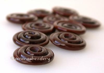 Brown Rock Wavy Disk Spacer 10 wavy disks in brown rock2 sizes available: 11-12 mm with 1.5 mm hole or 13-14 mm with 2.5 mm holeprice is per 10 disks 11-12 mm 1.5 mm hole,12-13 mm 2.5 mm hole