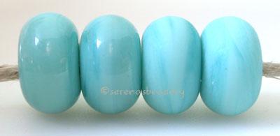 Opaque Turquoise Color Notes: an oddlot color that is no longer in production - once its gone, there will be no more 5x10 mm Available shapes and sizes:Round Bead Shapes: Available to order 8 to 15 mm with hole sizes ranging from 1.5 to 5 mm. See drop down menu for the exact options. Shown here in 8, 9 and 10 mm with both a 2.5 mm and 1.5 mm hole. 4 and 5 mm holes will fit European Charm style jewelry.Also available in a wavy disk or bead cap:. Pressed bead shapes:Lentil - 12x13 mm in size with a 1.5mm hole