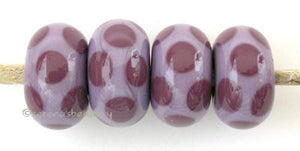 Violet Dice Dots A new violet base with dark violet dice dots. Also available in the reverse - a dark violet base and new violet dots. 5x11 mm price is per bead Glossy,No,Glossy,Yes,Matte,No,Matte,Yes
