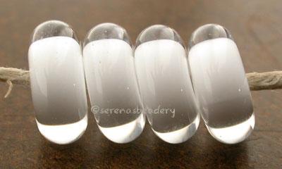 Clear White Heart Disk crystal clear white heart in a disk shape5x14 mmprice is per bead Glossy,Matte