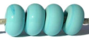 Light Turquoise Color Notes: light turquoise 5x10 mm Available shapes and sizes:Round Bead Shapes: Available to order 8 to 15 mm with hole sizes ranging from 1.5 to 5 mm. See drop down menu for the exact options. Shown here in 8, 9 and 10 mm with both a 2.5 mm and 1.5 mm hole. 4 and 5 mm holes will fit European Charm style jewelry.Also available in a wavy disk or bead cap:. Pressed bead shapes:Lentil - 12x13 mm in size with a 1.5mm hole.: Pillow 13 mm square with a 1.5 mm hole.: Tab: Default Title