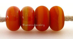Candy Corn Color Notes: an oddlot color that is no longer in production - once its gone, there will be no more 5x10 mm Available shapes and sizes:Round Bead Shapes: Available to order 8 to 15 mm with hole sizes ranging from 1.5 to 5 mm. See drop down menu for the exact options. Shown here in 8, 9 and 10 mm with both a 2.5 mm and 1.5 mm hole. 4 and 5 mm holes will fit European Charm style jewelry.Also available in a wavy disk or bead cap:. Pressed bead shapes:Lentil - 12x13 mm in size with a 1.5mm hole.: Pil