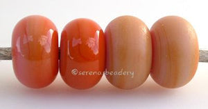 Poppy Color Notes: an oddlot color that is no longer in production - once its gone, there will be no more Available shapes and sizes: Round Bead Shapes: Available to order 8 to 15 mm with hole sizes ranging from 1.5 to 5 mm. See drop down menu for the exact options. Shown here in 8, 9 and 10 mm with both a 2.5 mm and 1.5 mm hole. 4 and 5 mm holes will fit European Charm style jewelry. Also available in a wavy disk or bead cap: .   Pressed bead shapes: Lentil - 12x13 mm in size with a 1.5mm hole.:   Pillow