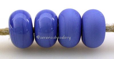 Dark Periwinkle Color Notes: in between periwinkle and light cobalt 5x10 mm Available shapes and sizes:Round Bead Shapes: Available to order 8 to 15 mm with hole sizes ranging from 1.5 to 5 mm. See drop down menu for the exact options. Shown here in 8, 9 and 10 mm with both a 2.5 mm and 1.5 mm hole. 4 and 5 mm holes will fit European Charm style jewelry.Also available in a wavy disk or bead cap:. Pressed bead shapes:Lentil - 12x13 mm in size with a 1.5mm hole.: Pillow 13 mm square with a 1.5 mm hole.: Tab: 