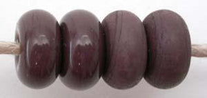 Light Silver Plum Color Notes: not too heavy on the silver, but definitely a shade of plum purple 5x10 mm Available shapes and sizes:Round Bead Shapes: Available to order 8 to 15 mm with hole sizes ranging from 1.5 to 5 mm. See drop down menu for the exact options. Shown here in 8, 9 and 10 mm with both a 2.5 mm and 1.5 mm hole. 4 and 5 mm holes will fit European Charm style jewelry.Also available in a wavy disk or bead cap:. Pressed bead shapes:Lentil - 12x13 mm in size with a 1.5mm hole.: Pillow 13 mm squ