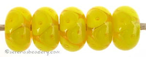 Lemony Yellow Bubbles yellow bubble encased beads 7x12 mm 2.5mm hole price is per bead All of my lampwork glass beads are individually handmade using Effetre, Vetrofond, or Lauscha, Reichenbach, Double Helix, and Bullseye glass rods. They are annealed in a digitally controlled kiln for everlasting strength and durability. Default Title