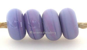 Gonzo Grape Color Notes: an oddlot color that is no longer in production - once its gone, there will be no more 5x10 mm Available shapes and sizes:Round Bead Shapes: Available to order 8 to 15 mm with hole sizes ranging from 1.5 to 5 mm. See drop down menu for the exact options. Shown here in 8, 9 and 10 mm with both a 2.5 mm and 1.5 mm hole. 4 and 5 mm holes will fit European Charm style jewelry.Also available in a wavy disk or bead cap:. Pressed bead shapes:Lentil - 12x13 mm in size with a 1.5mm hole.: Pi